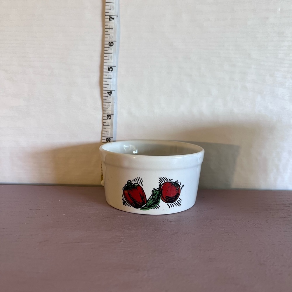 Set of 90s bell pepper ramekins - Picture 4 of 5
